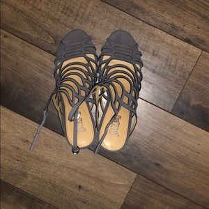 BRASH strappy heels